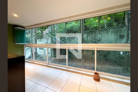 Varanda da sala de apartamento para alugar com 2 quartos, 100m² em Botafogo, Rio de Janeiro