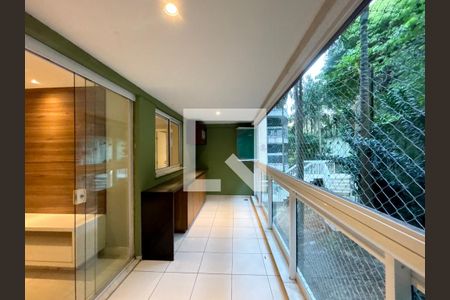 Varanda da sala de apartamento para alugar com 2 quartos, 100m² em Botafogo, Rio de Janeiro