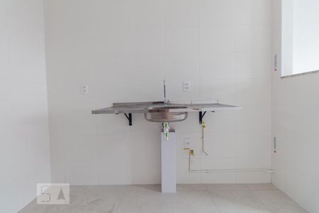 Sala e cozinha de apartamento para alugar com 1 quarto, 26m² em Jardim Planalto, São Paulo