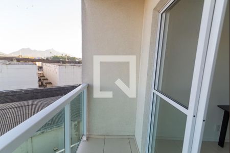 Varanda da Sala de apartamento para alugar com 2 quartos, 59m² em São Cristóvão, Rio de Janeiro