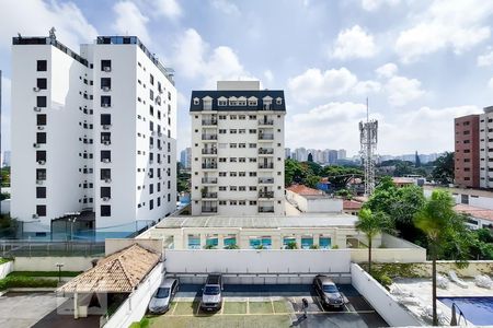 Sala - Vista de apartamento para alugar com 2 quartos, 58m² em Brooklin Novo, São Paulo