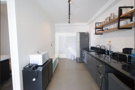 Sala - Cozinha de apartamento para alugar com 1 quarto, 35m² em Vila Mariana, São Paulo