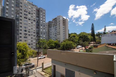 Vista da Sala e Quarto de apartamento à venda com 1 quarto, 34m² em Cristal, Porto Alegre