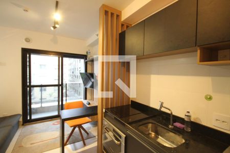 Studio para alugar com 27m², 1 quarto e sem vagaCozinha