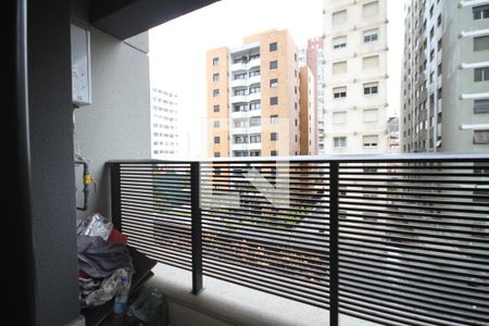 Varanda de kitnet/studio para alugar com 1 quarto, 27m² em Vila Mariana, São Paulo