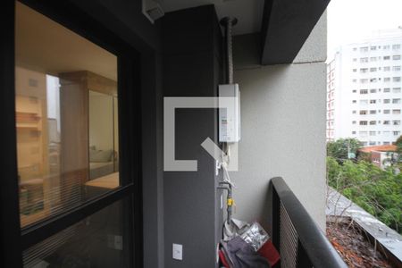 Varanda de kitnet/studio para alugar com 1 quarto, 27m² em Vila Mariana, São Paulo