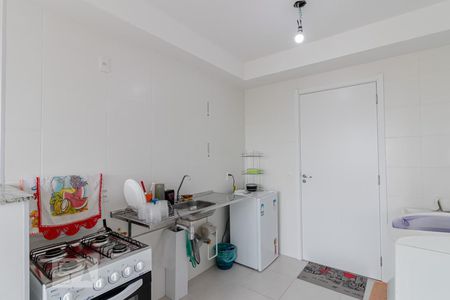 Cozinha e Área de Serviço de kitnet/studio à venda com 1 quarto, 26m² em Cambuci, São Paulo