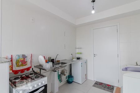 Cozinha e Área de Serviço de kitnet/studio para alugar com 1 quarto, 26m² em Cambuci, São Paulo