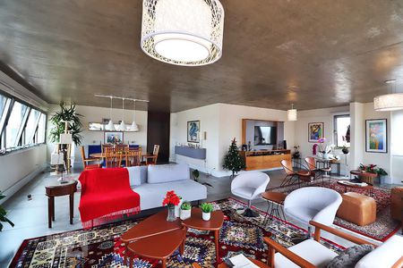 Sala de apartamento à venda com 4 quartos, 250m² em Centro, Santo André