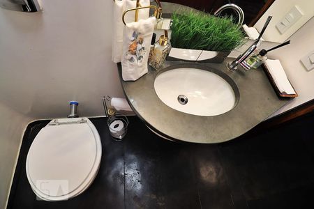 Lavabo de apartamento à venda com 4 quartos, 250m² em Centro, Santo André