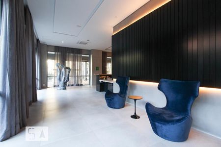 Studio à venda com 24m², 1 quarto e sem vagaHall social