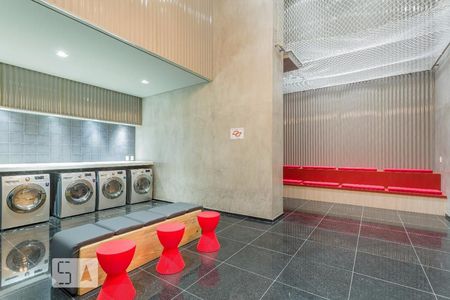 Studio para alugar com 28m², 1 quarto e 1 vagaLavanderia