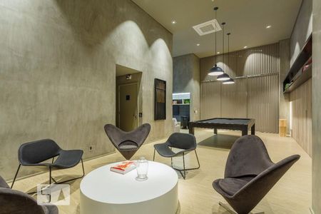 Studio para alugar com 28m², 1 quarto e 1 vagaSalão de jogos