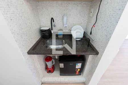 Studio à venda com 27m², 1 quarto e sem vaga Studio à venda com 27m², 1 quarto e sem vagaCozinha