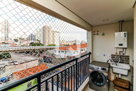 Sacada da Sala de apartamento para alugar com 2 quartos, 48m² em Vila Dom Pedro Ii, São Paulo