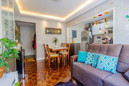 Sala de apartamento à venda com 2 quartos, 60m² em Menino Deus, Porto Alegre