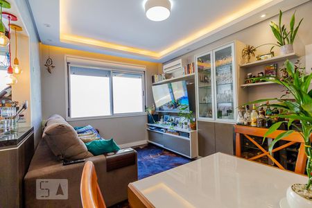 Sala de apartamento à venda com 2 quartos, 60m² em Menino Deus, Porto Alegre