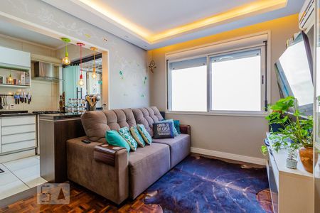 Sala de apartamento à venda com 2 quartos, 60m² em Menino Deus, Porto Alegre