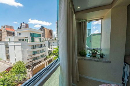 Vista da Sala de apartamento à venda com 2 quartos, 80m² em Morro do Espelho, São Leopoldo