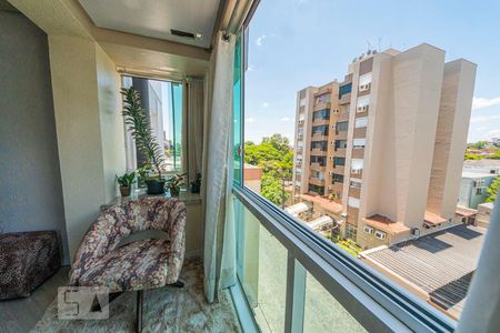 Vista da Sala de apartamento à venda com 2 quartos, 80m² em Morro do Espelho, São Leopoldo