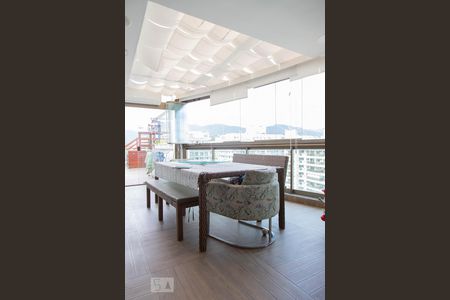 Varanda gourmet de apartamento à venda com 3 quartos, 189m² em Recreio dos Bandeirantes, Rio de Janeiro