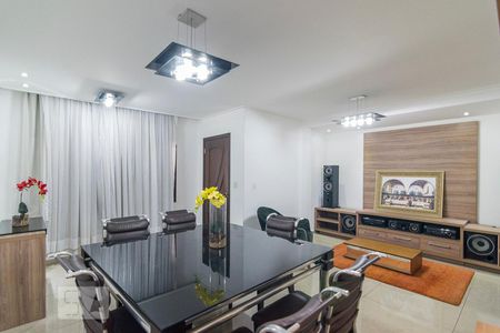 Sala de casa de condomínio à venda com 4 quartos, 260m² em Parque Erasmo Assunção, Santo André