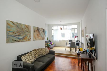 Sala de casa de condomínio para alugar com 2 quartos, 93m² em Copacabana, Rio de Janeiro