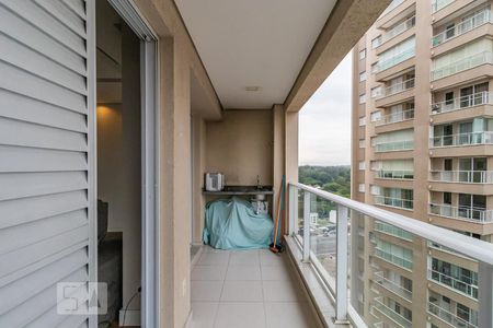 Varanda da Sala de apartamento para alugar com 2 quartos, 75m² em Centro, Barueri