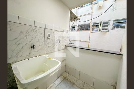 Área de Serviço de apartamento para alugar com 2 quartos, 55m² em Laranjeiras, Rio de Janeiro