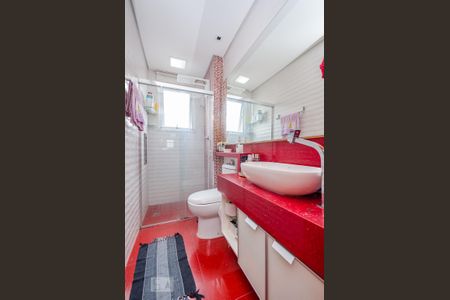 Banheiro Social de apartamento à venda com 3 quartos, 110m² em Cinquentenario, Belo Horizonte