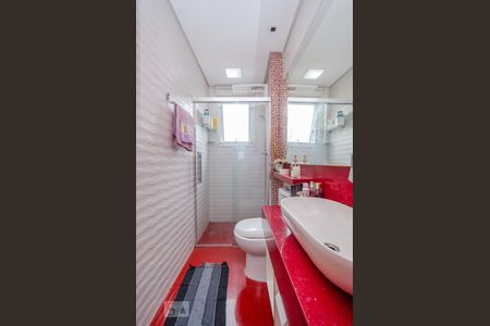 Banheiro Social de apartamento à venda com 3 quartos, 110m² em Cinquentenario, Belo Horizonte