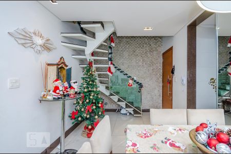 Sala de apartamento à venda com 3 quartos, 110m² em Cinquentenario, Belo Horizonte