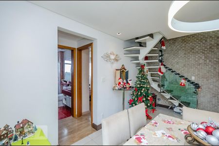 Sala de apartamento à venda com 3 quartos, 110m² em Cinquentenario, Belo Horizonte