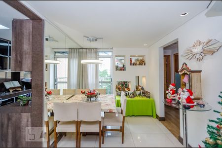 Sala de apartamento à venda com 3 quartos, 110m² em Cinquentenario, Belo Horizonte