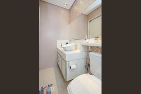 Banheiro da Suíte de apartamento à venda com 3 quartos, 110m² em Cinquentenario, Belo Horizonte