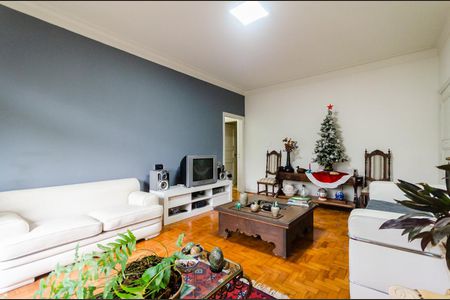 Sala de apartamento para alugar com 4 quartos, 153m² em Boqueirão, Santos