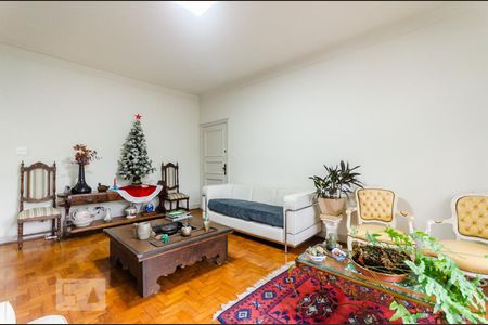 Sala de apartamento para alugar com 4 quartos, 153m² em Boqueirão, Santos