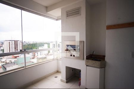 Varanda gourmet de apartamento para alugar com 3 quartos, 80m² em Castelo, Belo Horizonte