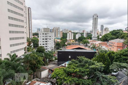 Vista da varanda de apartamento para alugar com 1 quarto, 47m² em Vila Mariana, São Paulo