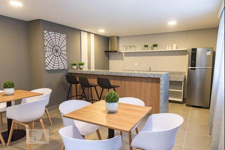 Apartamento para alugar com 47m², 1 quarto e sem vagaSalão de festas/espaço gourmet