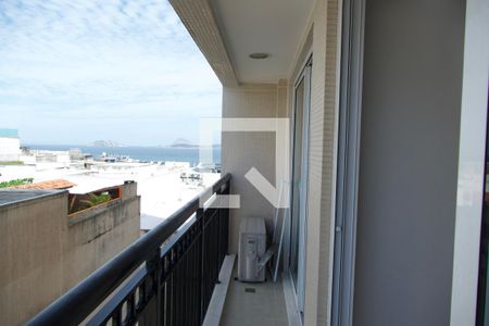 Apartamento à venda com 74m², 2 quartos e 1 vagaSala varanda vista 