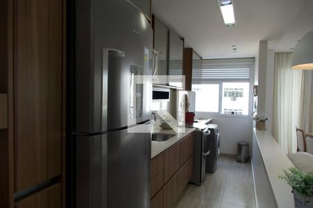 Apartamento à venda com 74m², 2 quartos e 1 vagaCozinha americana 