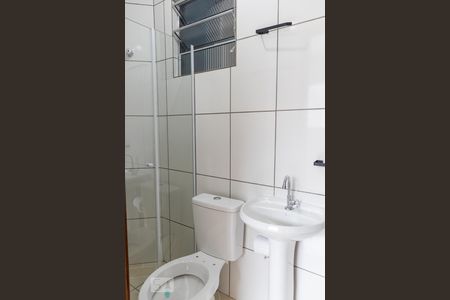 Banheiro da suíte de apartamento para alugar com 1 quarto, 40m² em Tucuruvi, São Paulo