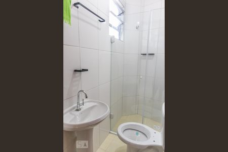 Banheiro da suíte de apartamento para alugar com 1 quarto, 50m² em Tucuruvi, São Paulo