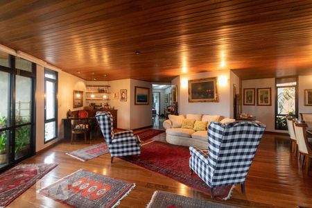 Sala de apartamento à venda com 3 quartos, 323m² em Campestre, Santo André