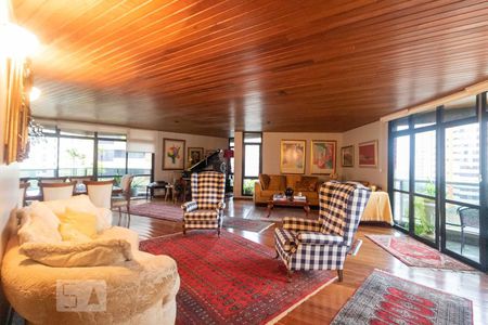 Sala de apartamento à venda com 3 quartos, 323m² em Campestre, Santo André