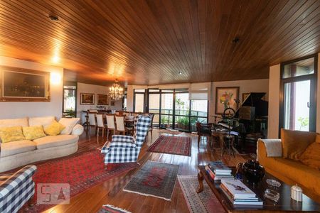 Sala de apartamento à venda com 3 quartos, 323m² em Campestre, Santo André