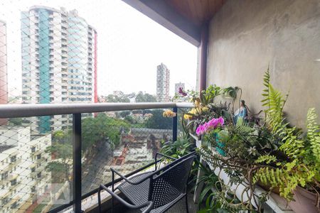 Varanda da Sala de apartamento à venda com 3 quartos, 323m² em Campestre, Santo André