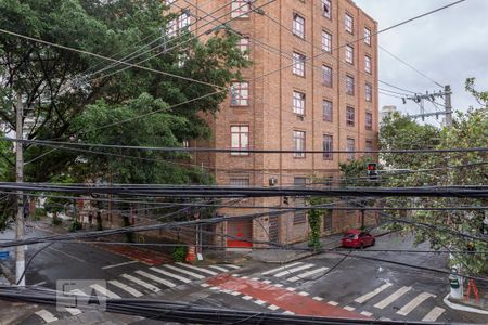 Vista da Sala de casa à venda com 1 quarto, 56m² em Pompeia, São Paulo
