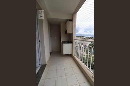 Varanda gourmet de apartamento à venda com 2 quartos, 60m² em Mansões Santo Antônio, Campinas